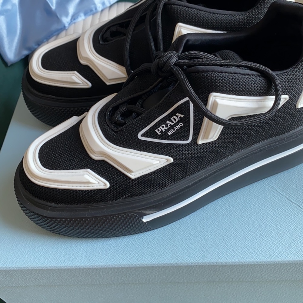 Mens Prada Platform Sneakers - Picture 4 of 7